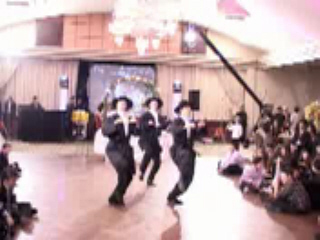 Bottle dancers USA performing Klezmer dance Raiders