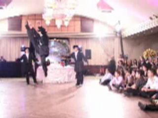 Bottle dancers USA performing Klezmer dance Raiders